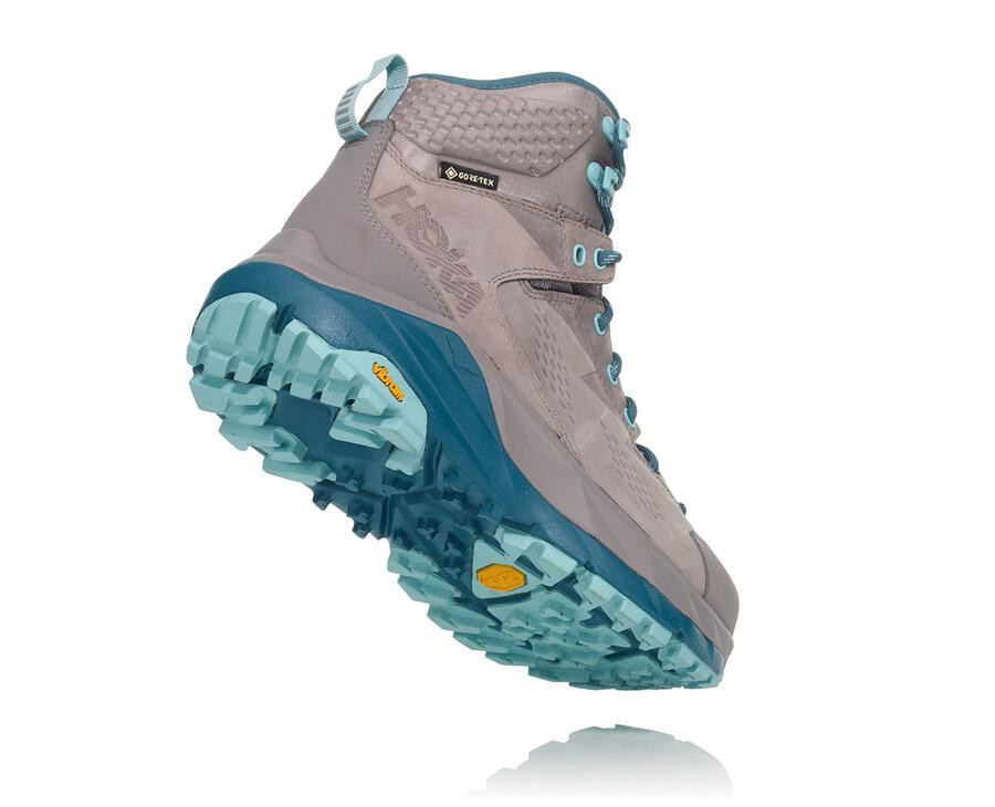 Hoka One One Hiking Boots Womens Grey - Kaha GORE-TEX - 40135DOJI